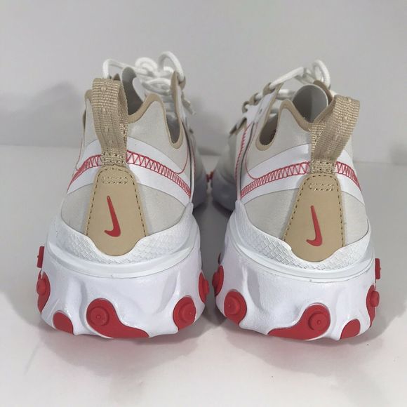 WMNS Nike React Element 55 Ember Glow/Desert Ore - Picture 4 of 6